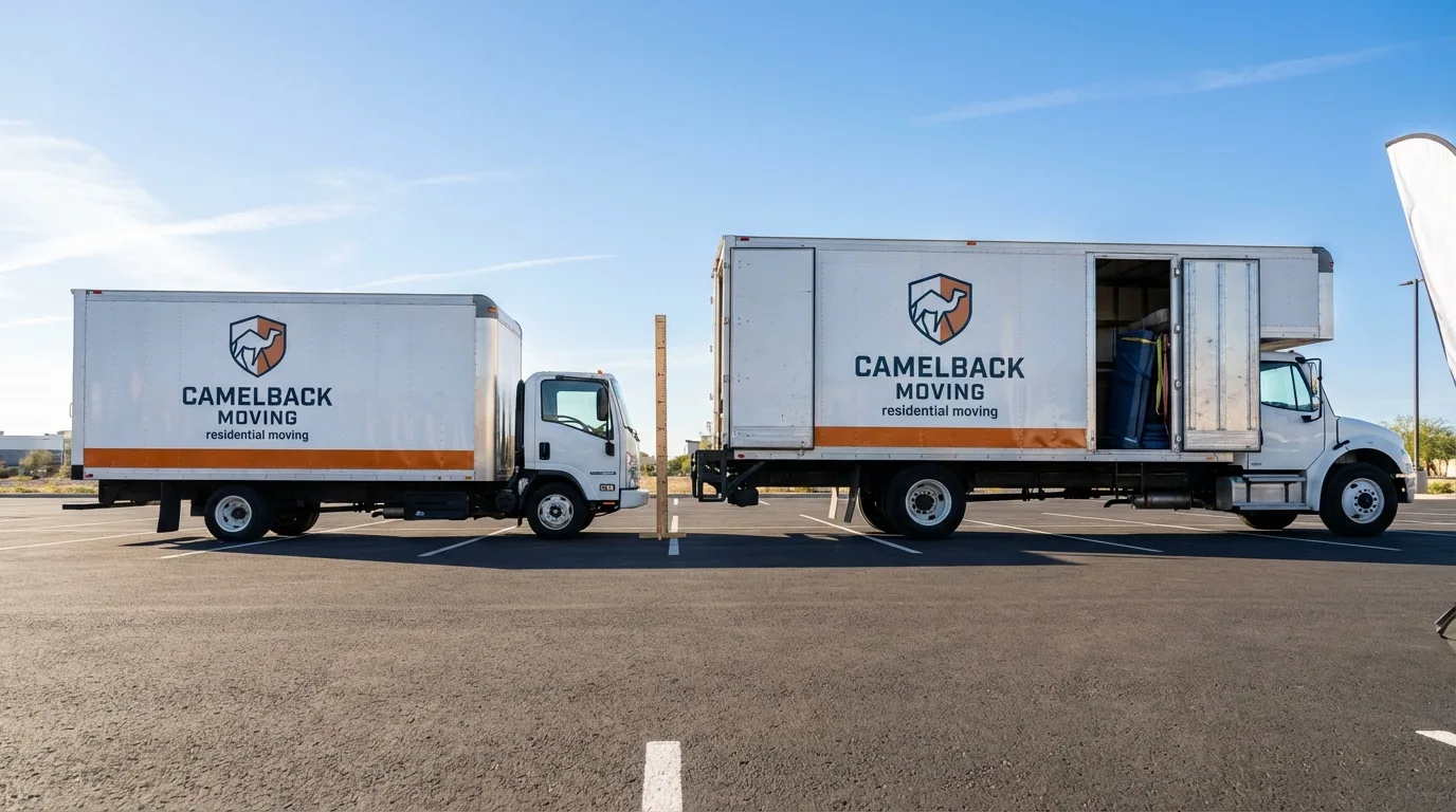 Moving truck size capacity guide in Minneapolis